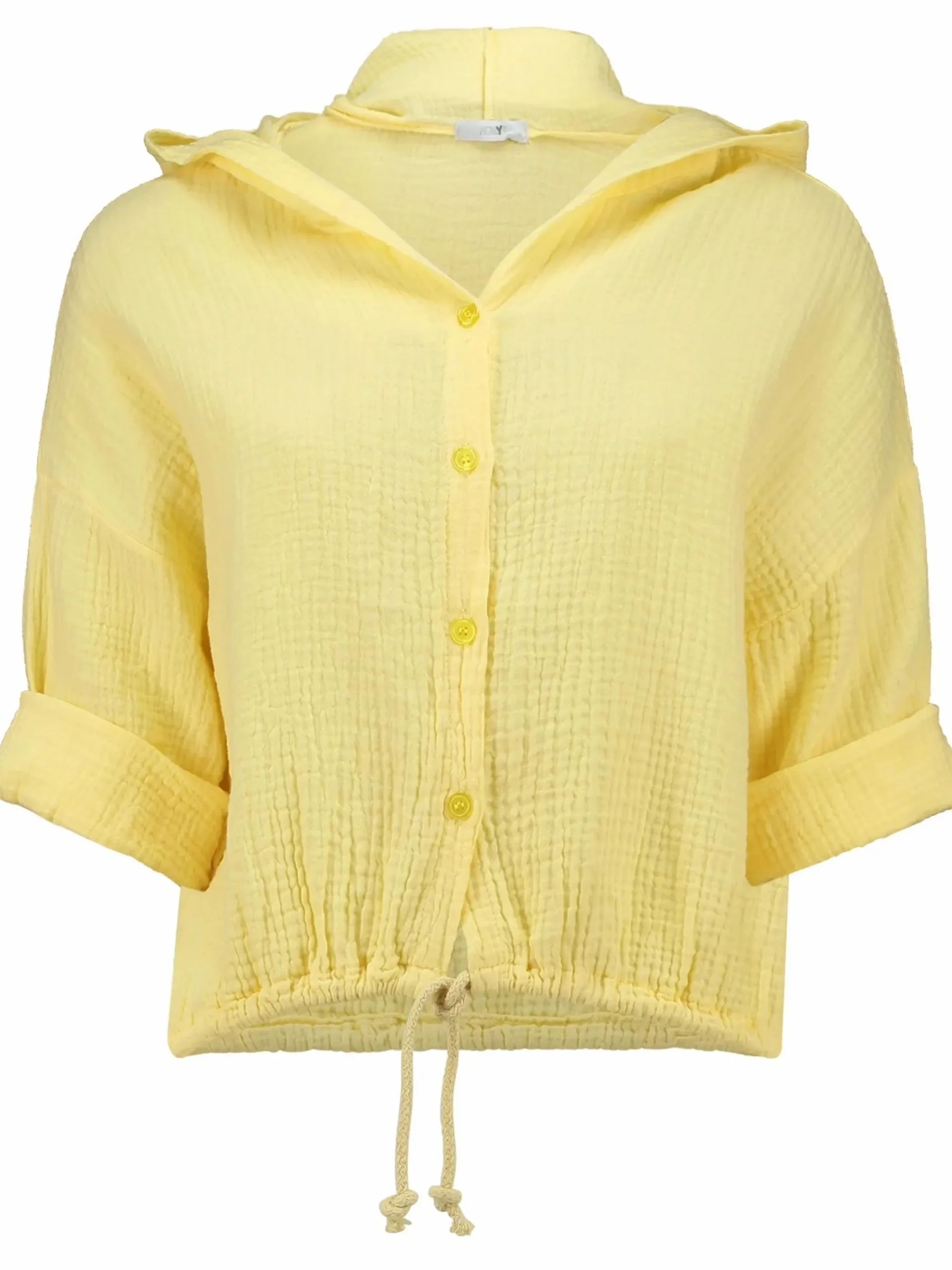 Damen Hailys MA44DDY Musselinbluse mit Kapuze