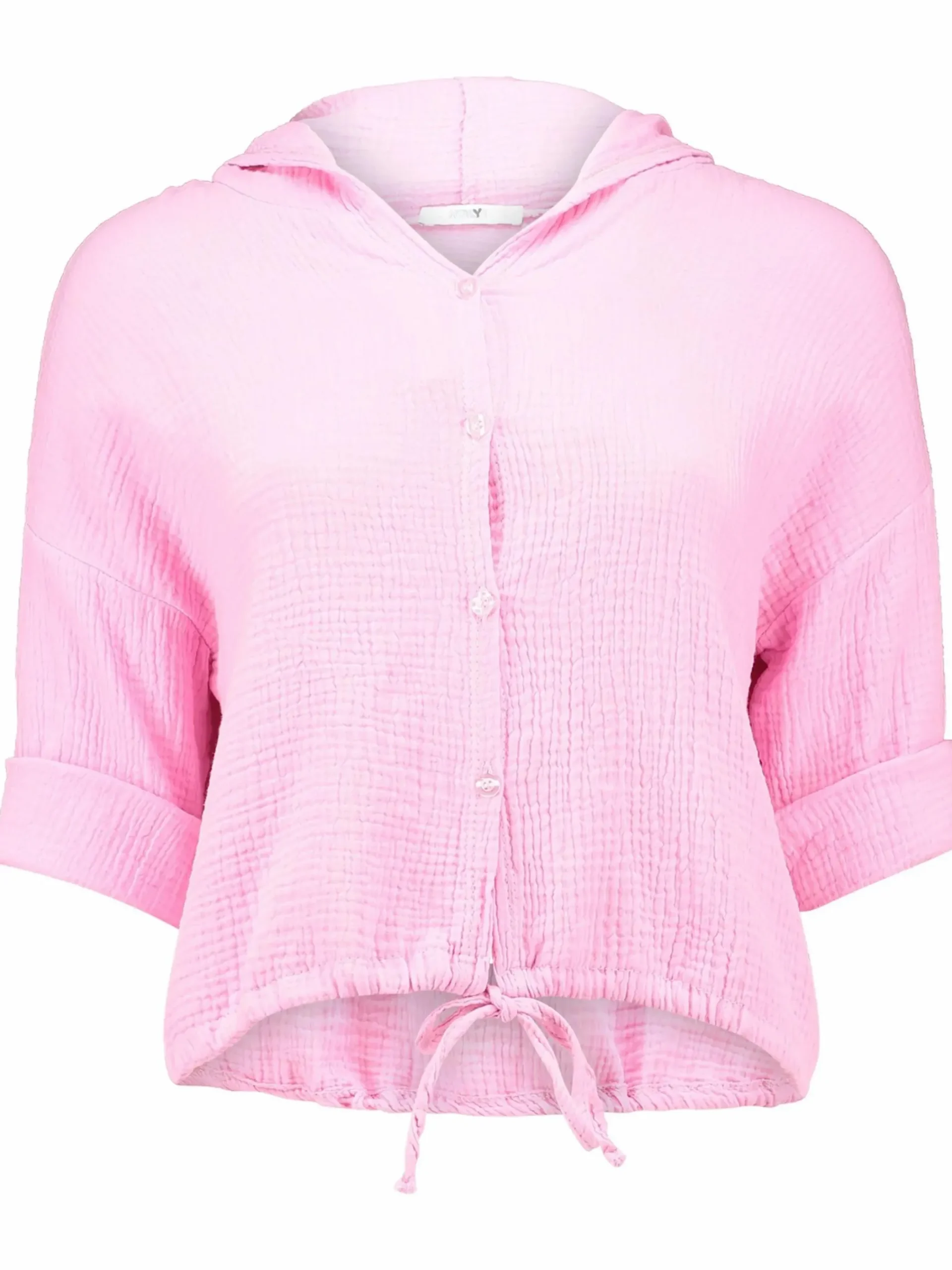 Damen Hailys MA44DDY Musselinbluse mit Kapuze