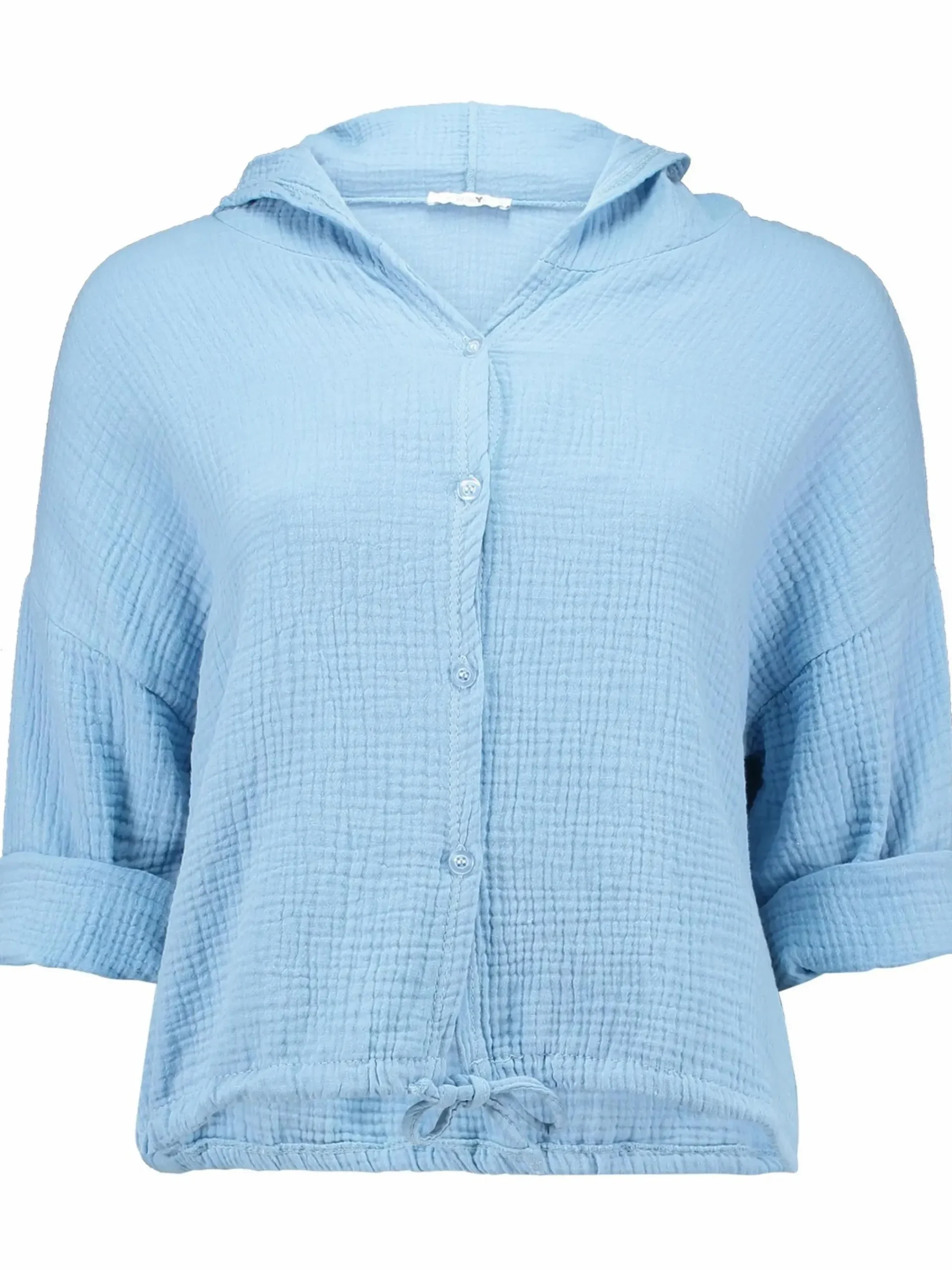 Damen Hailys MA44DDY Musselinbluse mit Kapuze