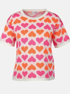 Damen Hailys SS C SK SU44MMER Strickshirt