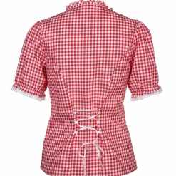 Damen Hailys Tracht Hailys VI44CKI Trachtenbluse kariert