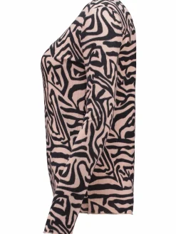 Damen Hailys YU-PO1911057-2A LS V TP ZI44NA Langarmshirt