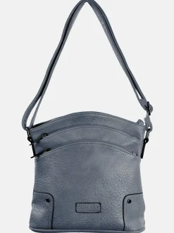 Damen casadinova Handtasche mit vielen Fächern