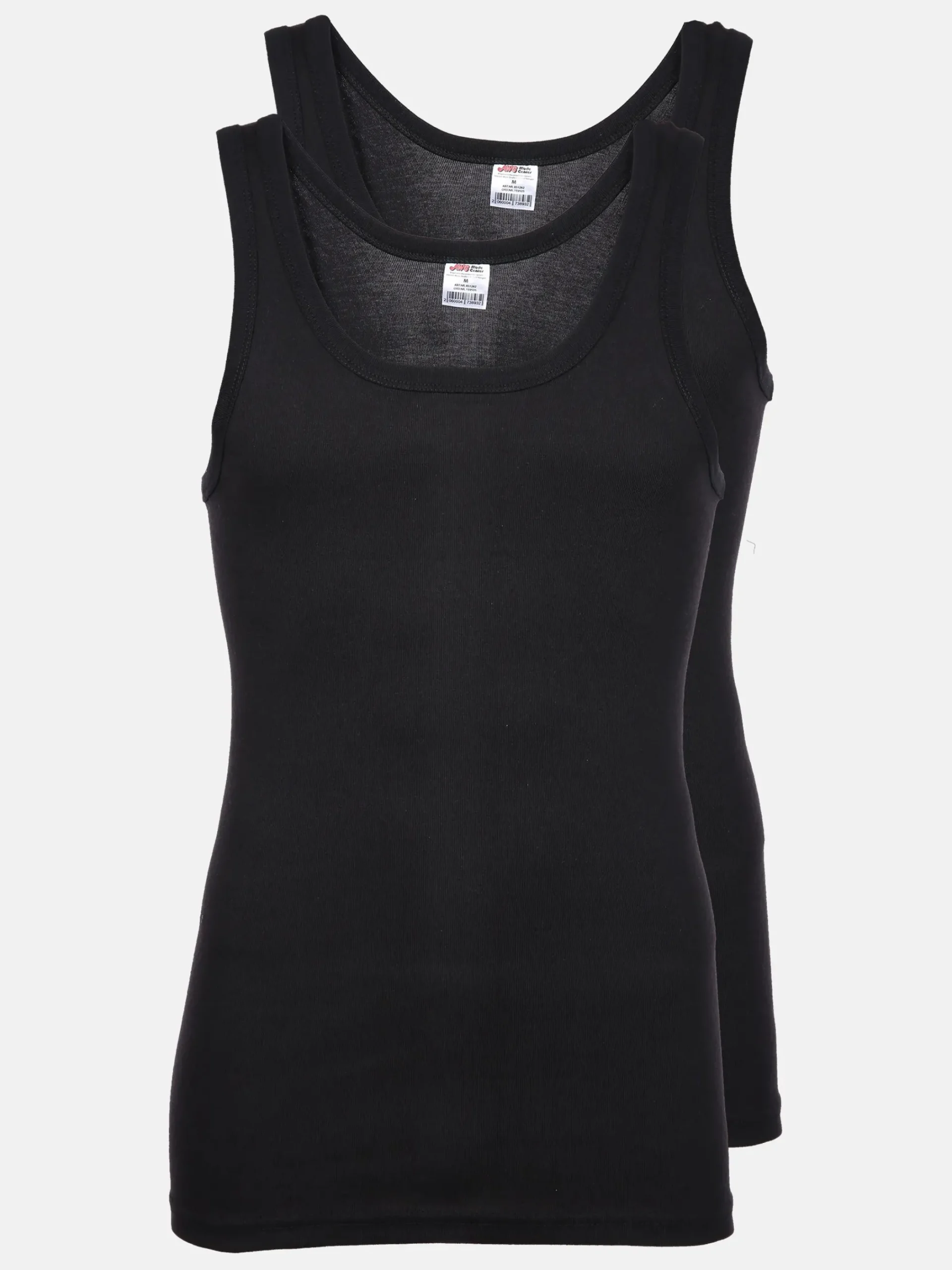 Herren Jim Spencer Herren Achselhemd im 2er Pack