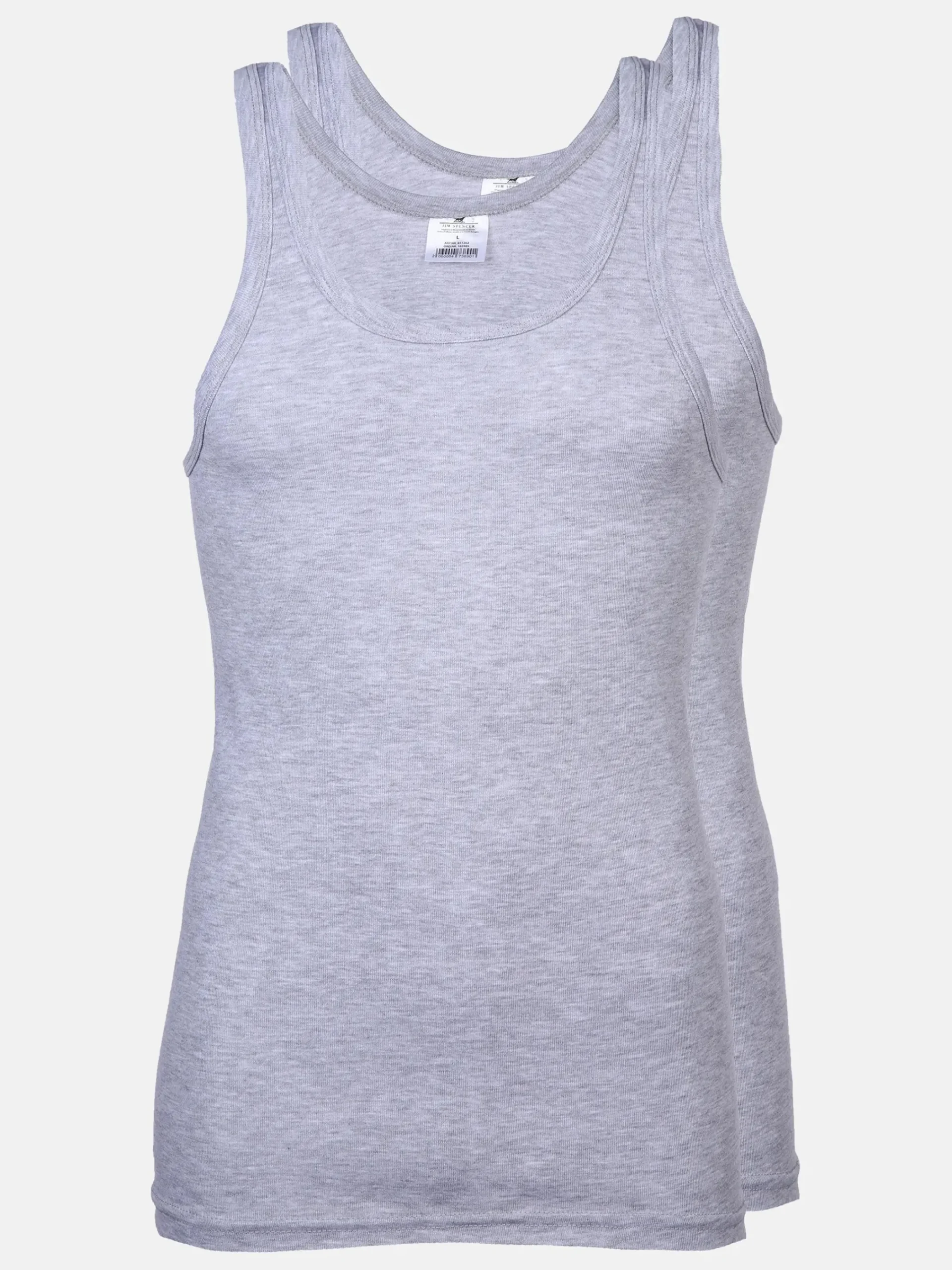 Herren Jim Spencer Herren Achselhemd im 2er Pack