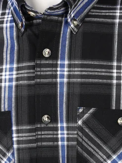 Herren Worker Herren Arbeitshemd mit kurzem Arm