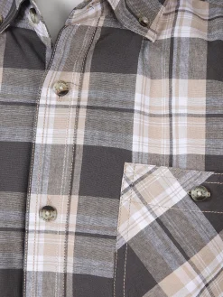 Herren Worker Herren Arbeitshemd mit kurzem Arm