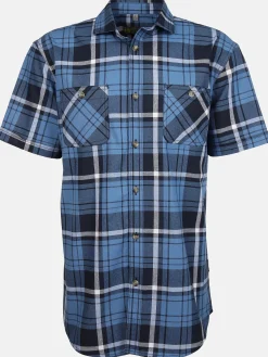 Herren Worker Herren Arbeitshemd mit zwei aufgesetzten Taschen