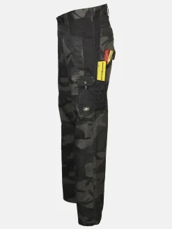 Herren Uncle Sam Herren Arbeitshose im Camouflage Style