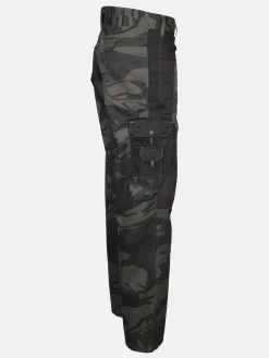 Herren Uncle Sam Herren Arbeitshose im Camouflage Style