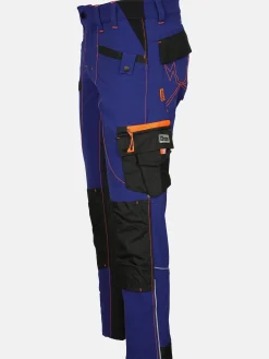 Herren Worker Herren Arbeitshose mit Superflex und vielen Details