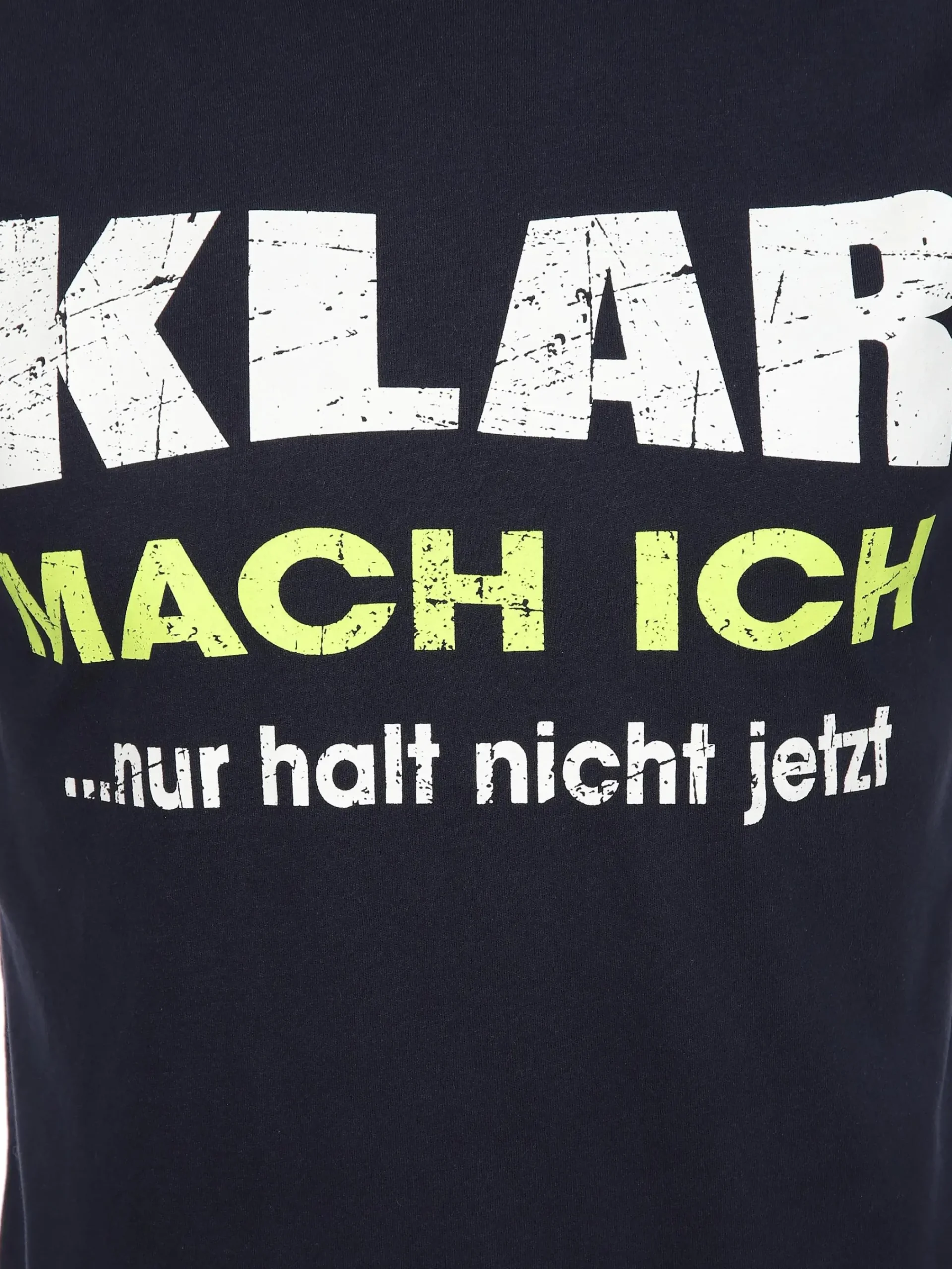 Herren Worker Herren Arbeitsshirt mit Frontspruch
