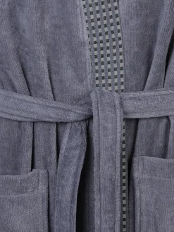 Jim Spencer Herren Bademantel in Kimonoform