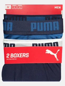 Herren Puma Herren Basic Boxershorts im 2er Pack