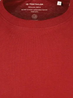 Herren Tom Tailor Herren Basic T-Shirt