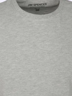 Herren Jim Spencer Herren Basic T-Shirt im Doppelpack
