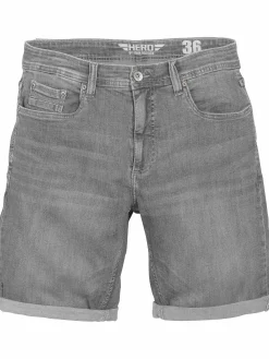 Herren HERO by John Medoox Herren Bermuda im Denim Style