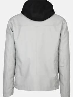 Herren Southern Territory Herren Bikerjacke mit abnehmbarer Kapuze