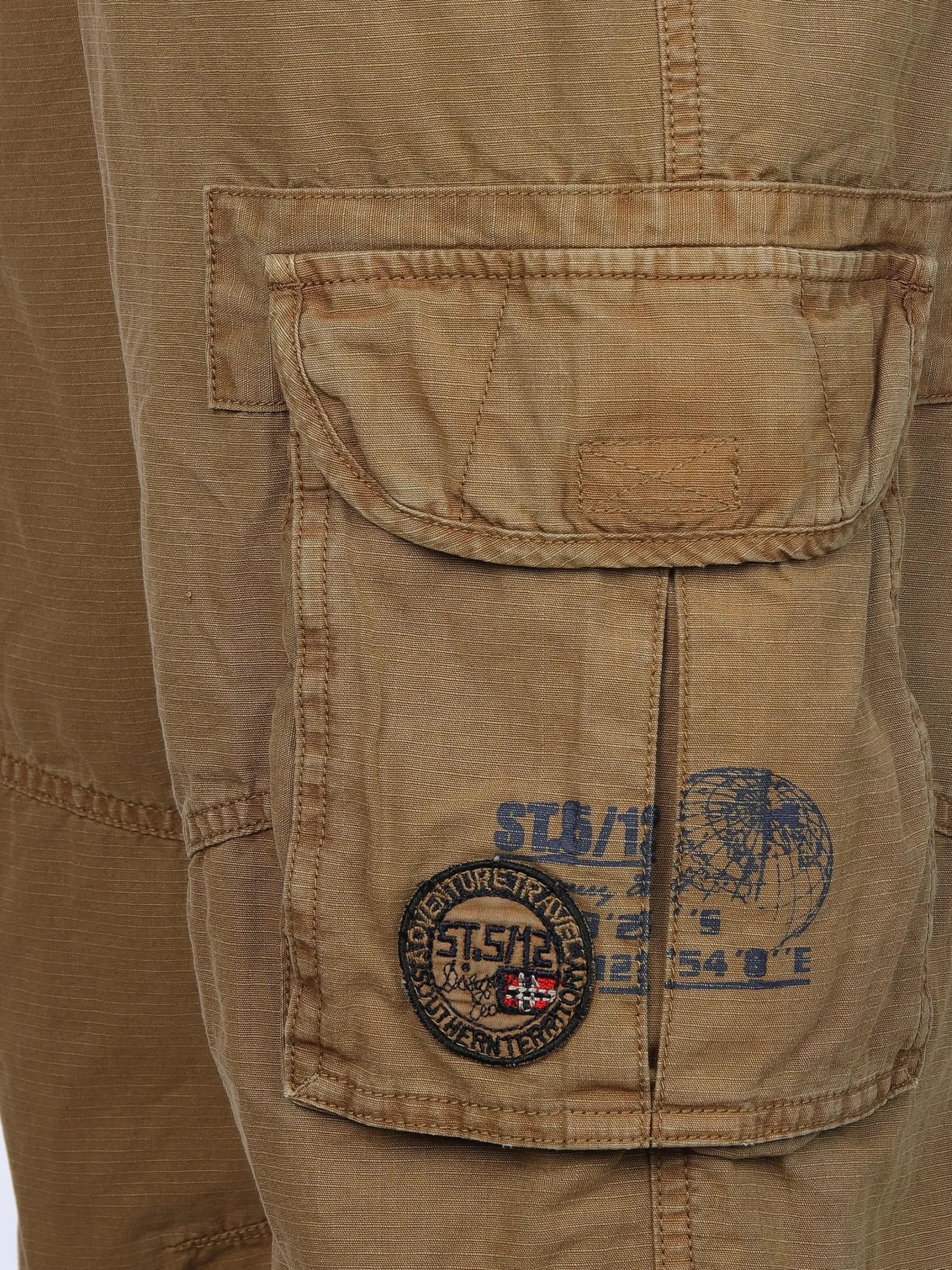 Herren Southern Territory Herren Cargobermuda mit Gürtel