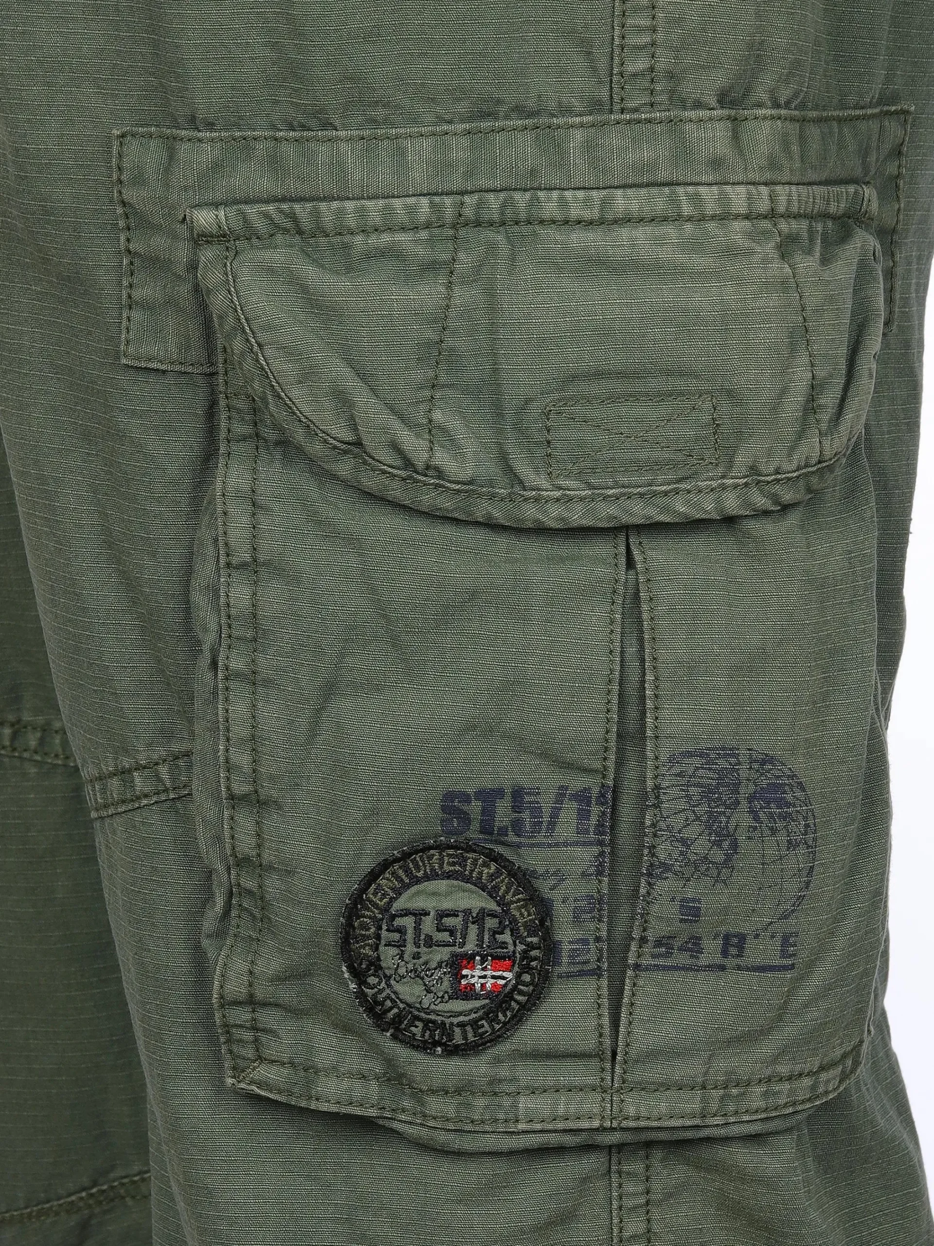 Herren Southern Territory Herren Cargobermuda mit Gürtel