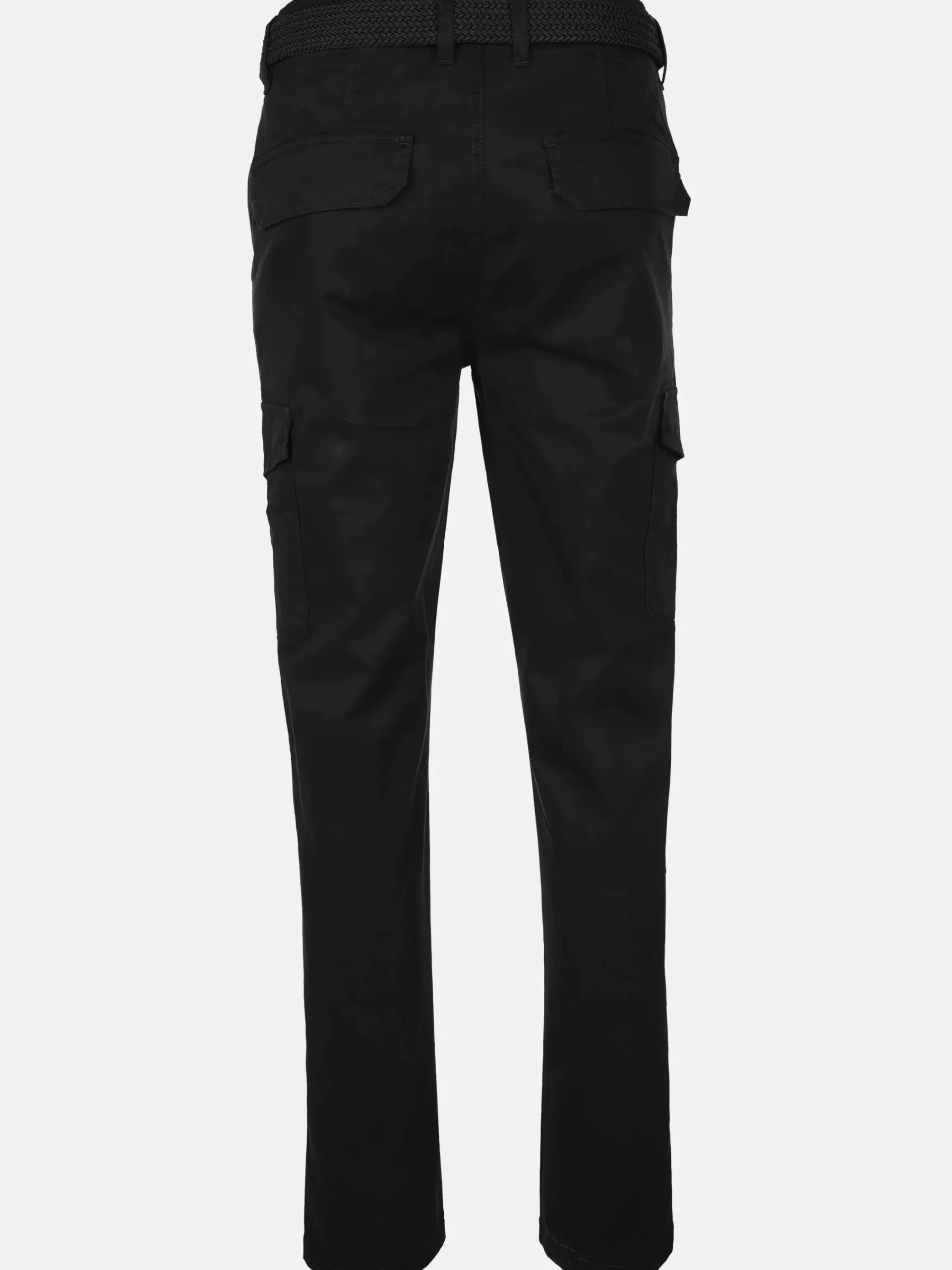 Herren Jim Spencer Herren Cargohose mit Flechtgürtel