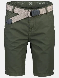Herren Lerros Herren Chino Shorts mit Gürtel