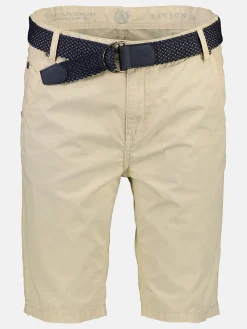 Herren Lerros Herren Chino Shorts mit Gürtel