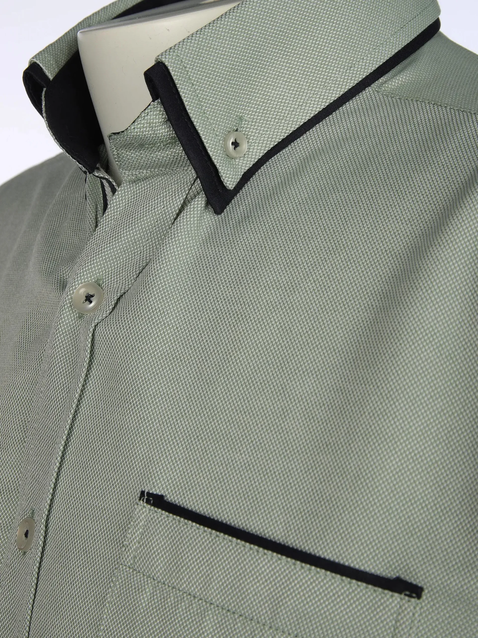 Herren Jim Spencer Herren Cityhemd mit Brusttasche