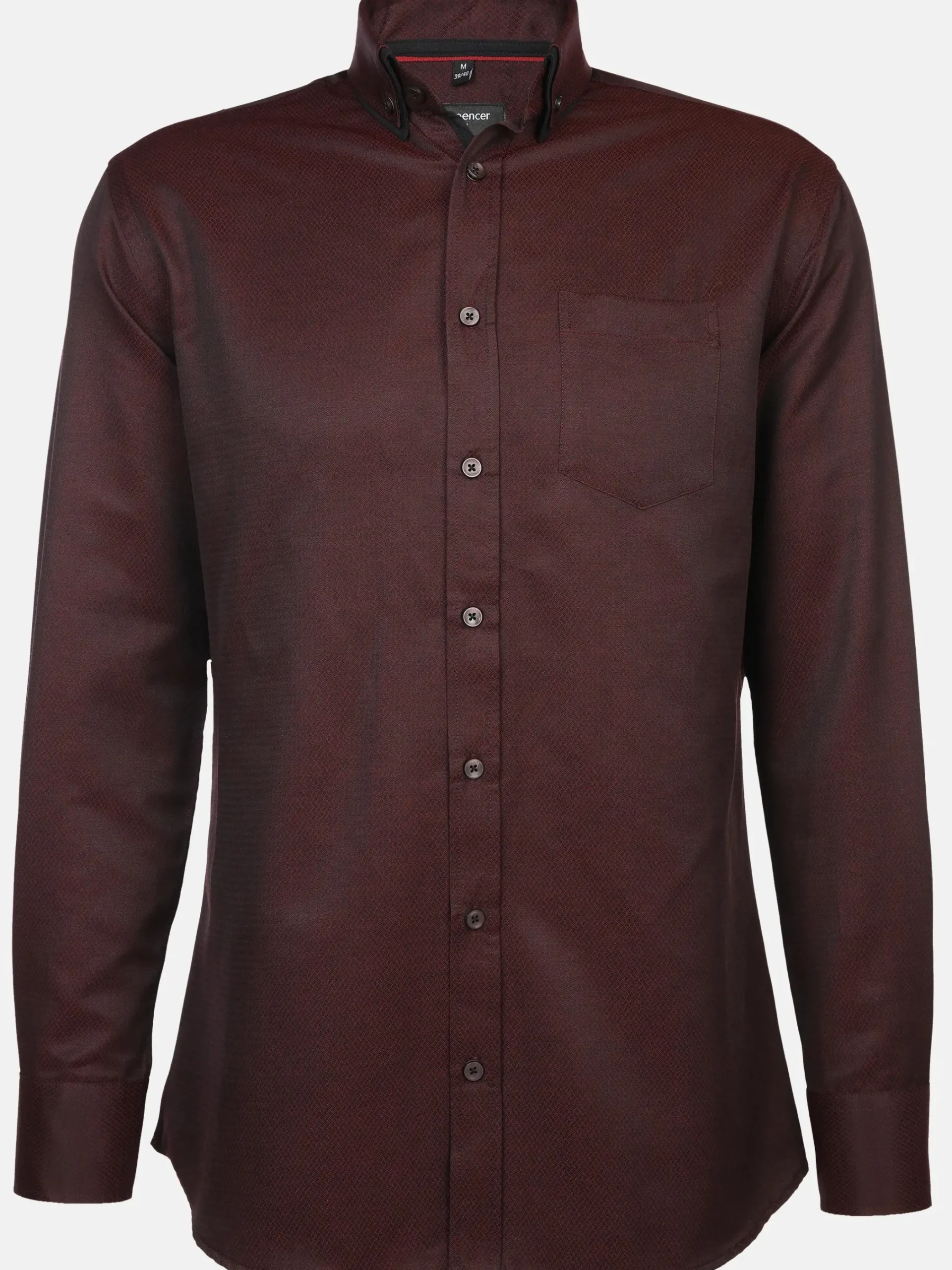 Herren Jim Spencer Herren Cityhemd mit Brusttasche