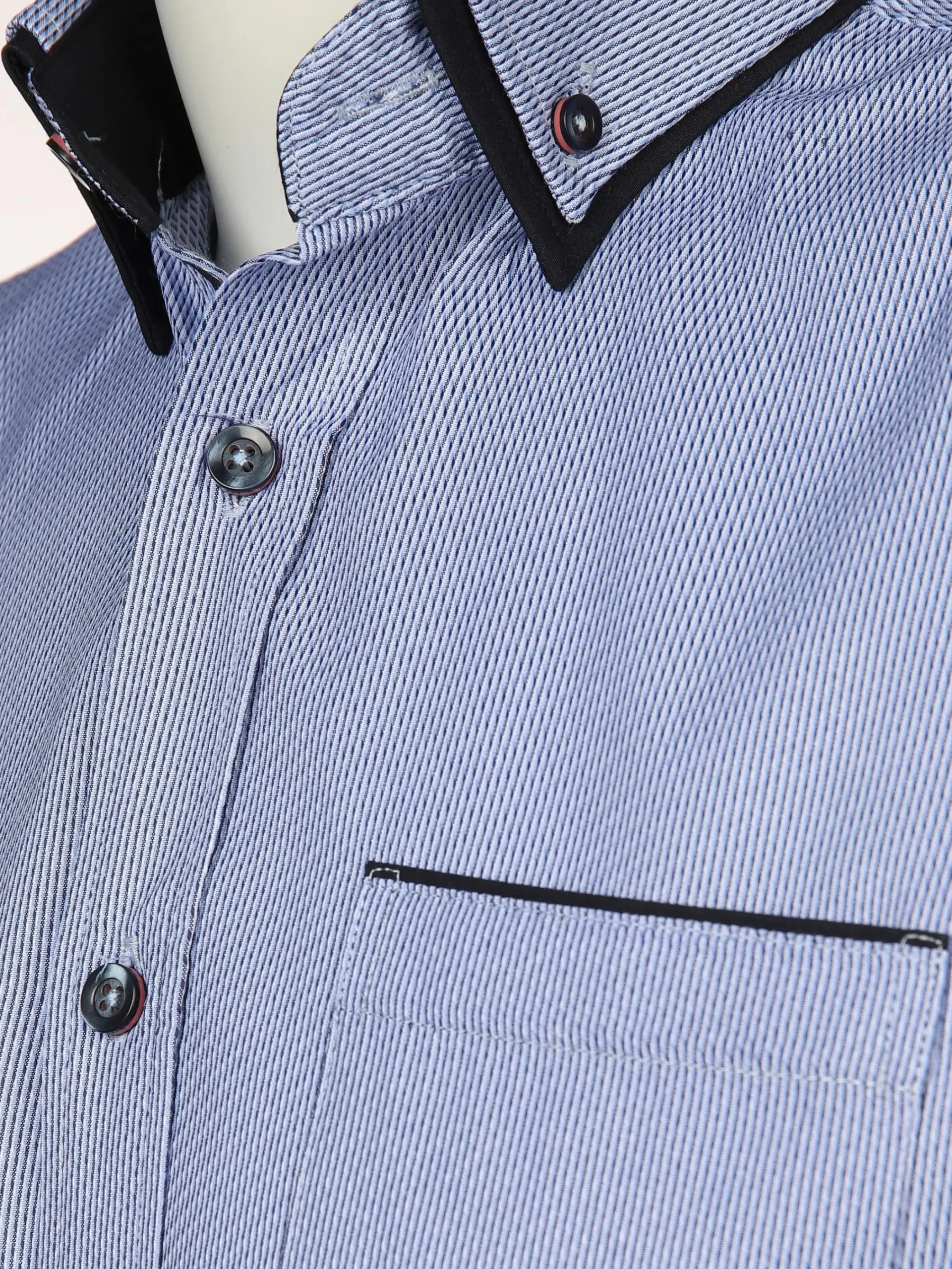 Herren Jim Spencer Herren Cityhemd mit Brusttasche