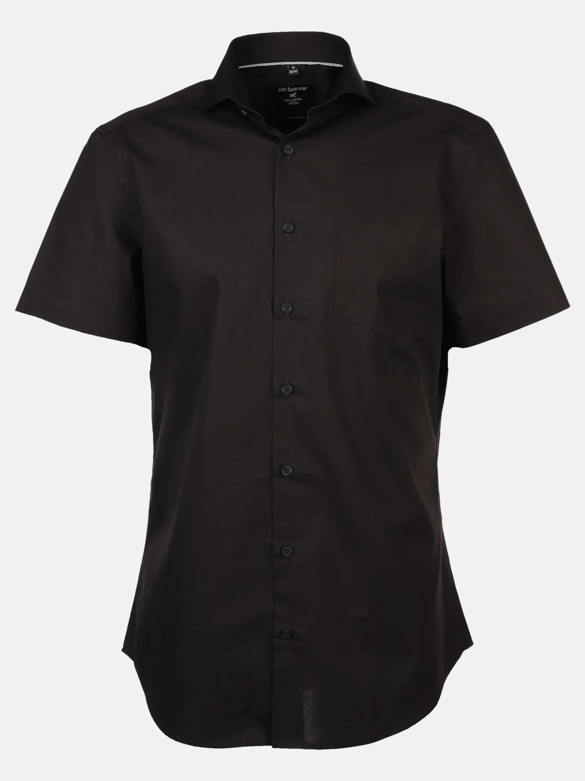 Herren Jim Spencer Herren Cityhemd mit halbem Arm