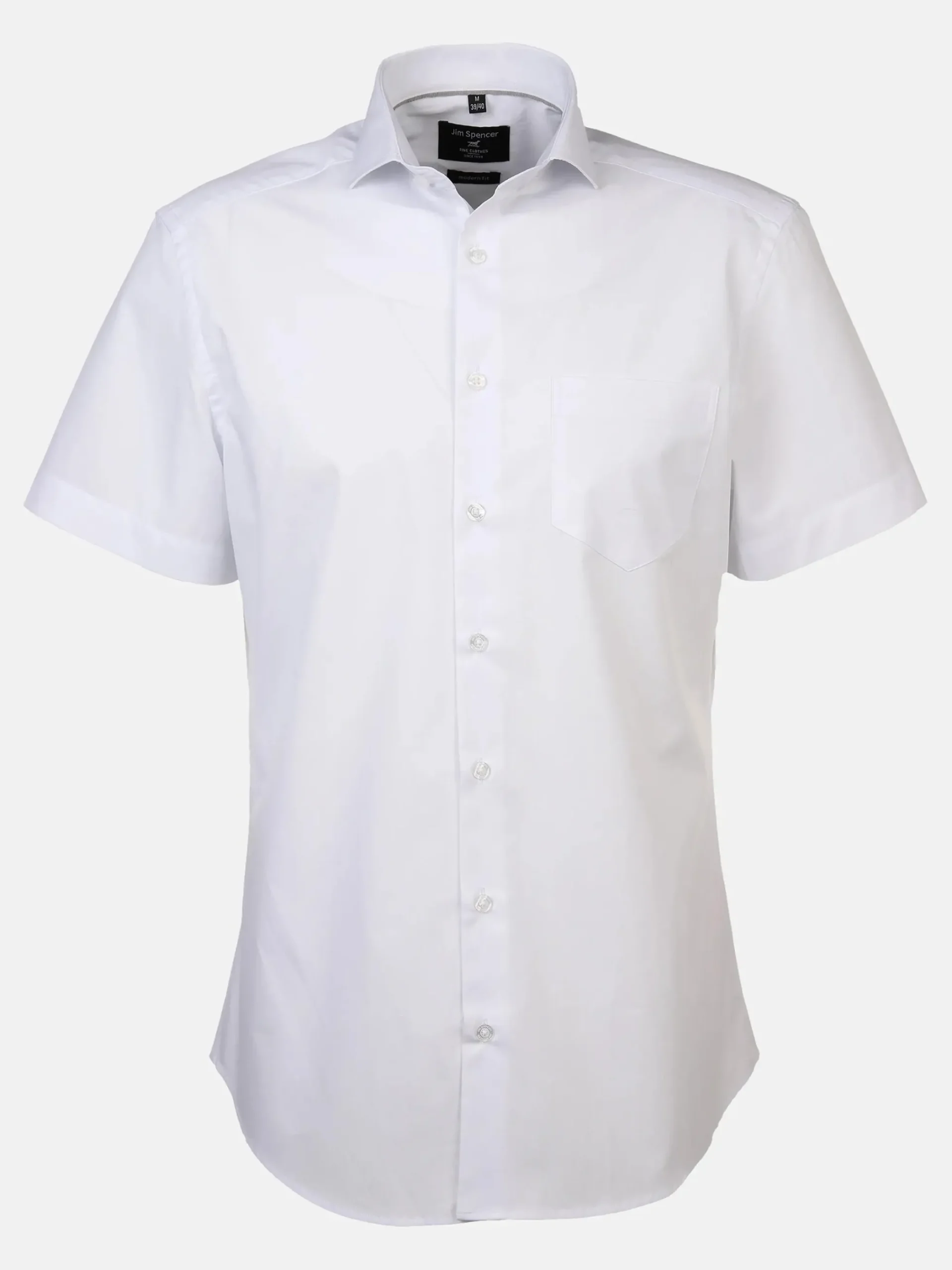 Herren Jim Spencer Herren Cityhemd mit halbem Arm