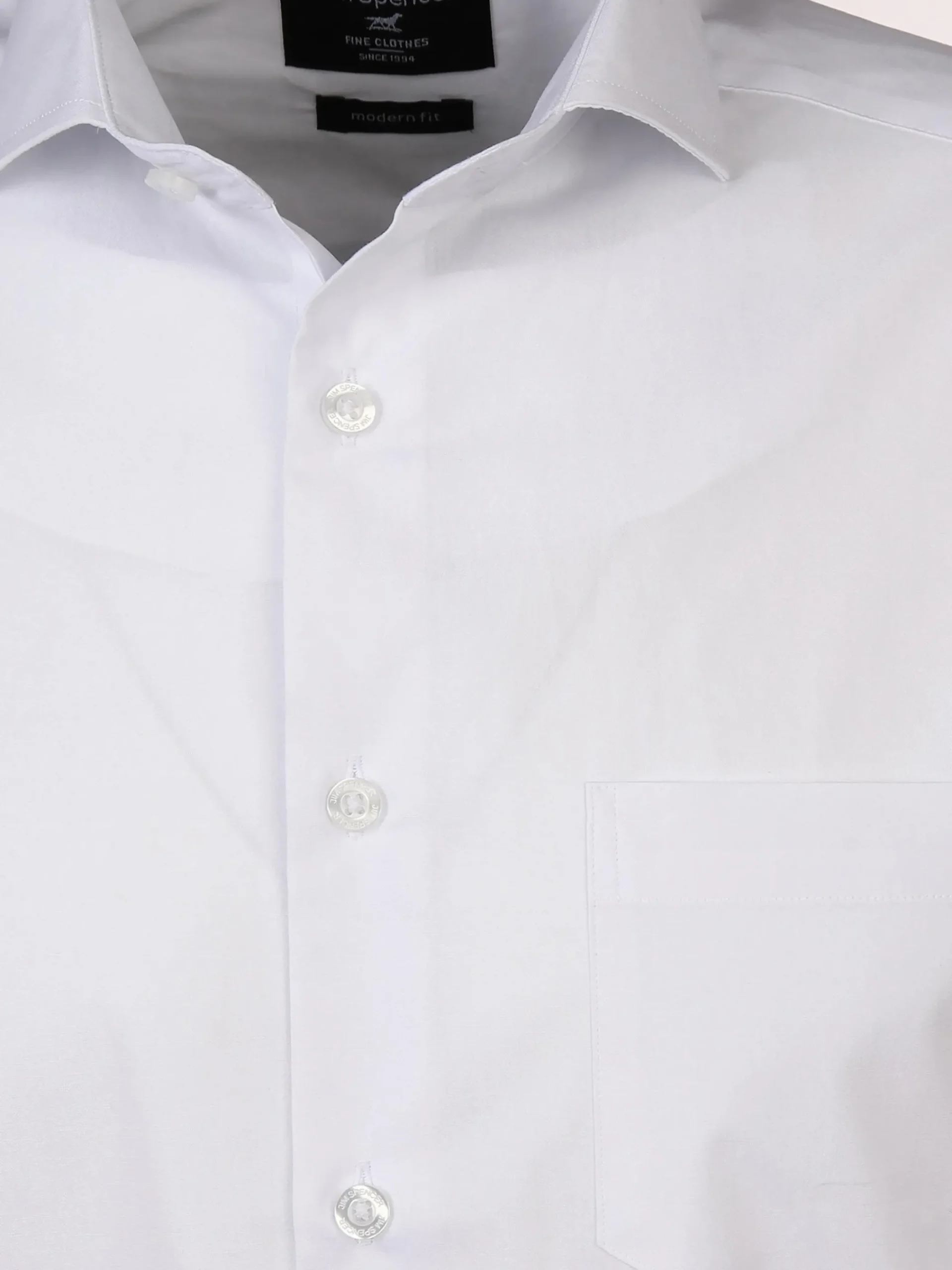 Herren Jim Spencer Herren Cityhemd mit halbem Arm