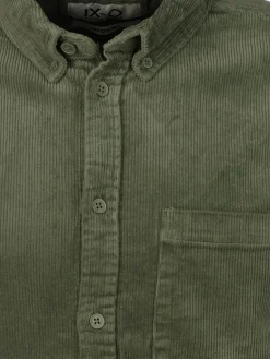 Herren IX-O Herren Cordhemd