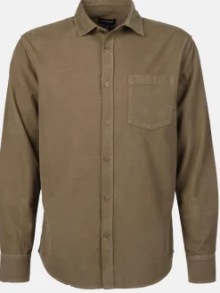 Herren Jim Spencer Herren Cordhemd mit langem Arm