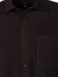 Herren Jim Spencer Herren Cordhemd mit langem Arm