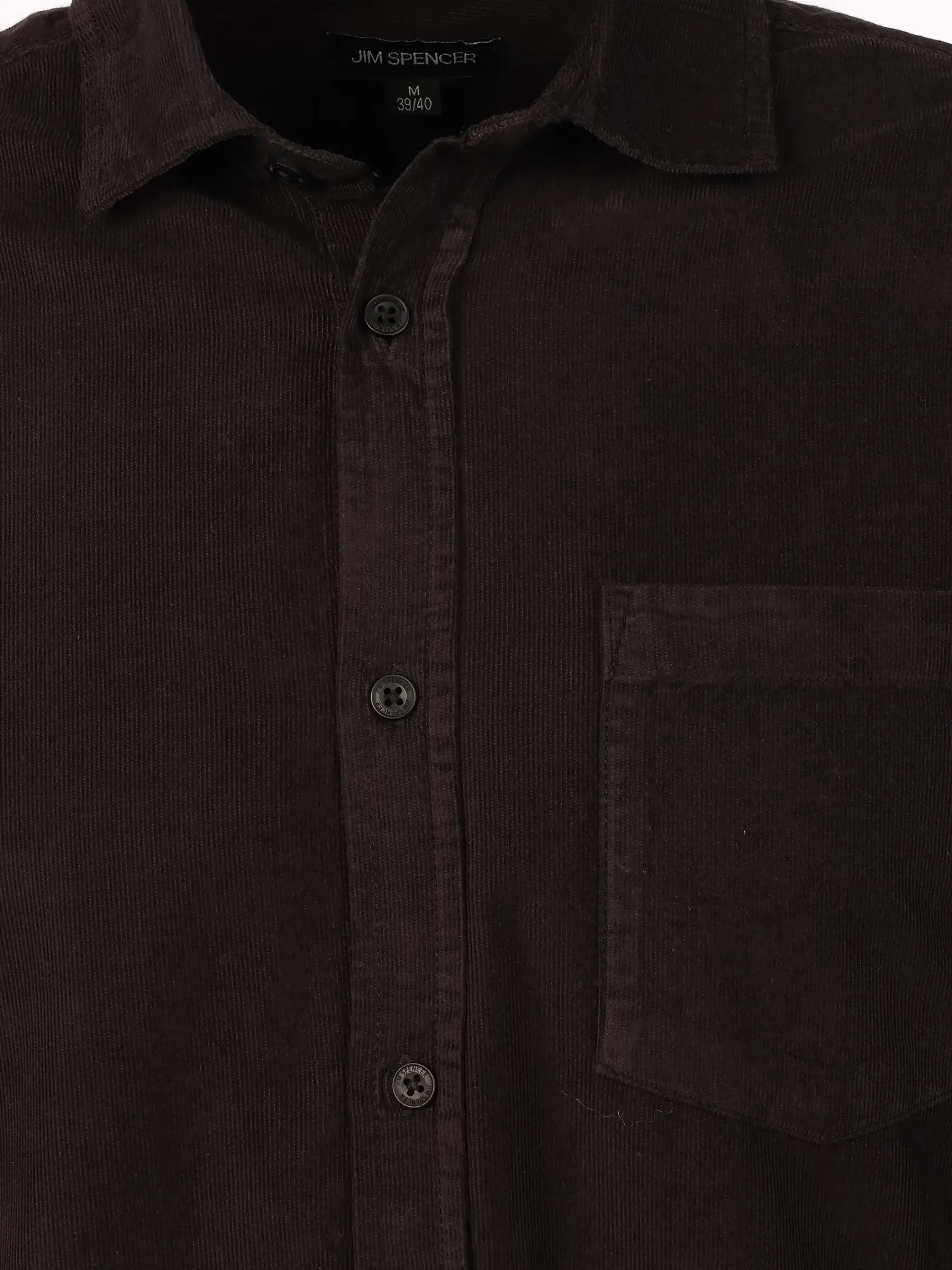 Herren Jim Spencer Herren Cordhemd mit langem Arm