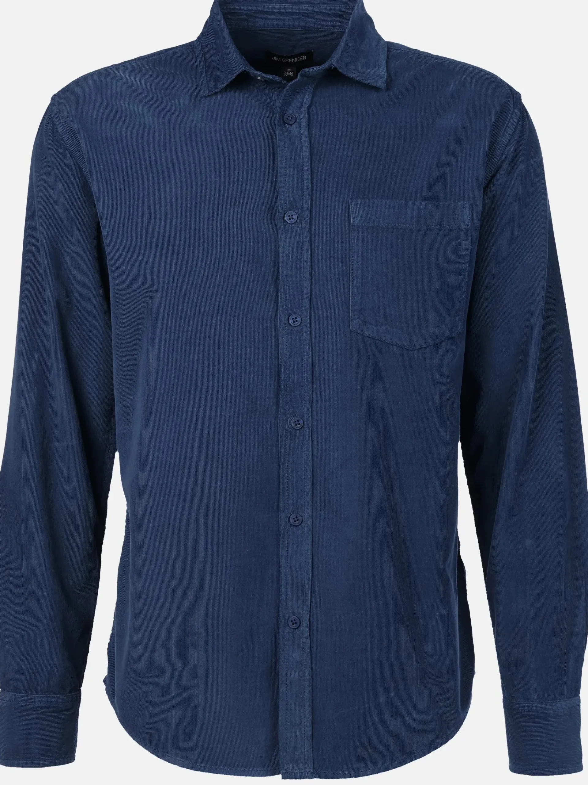 Herren Jim Spencer Herren Cordhemd mit langem Arm