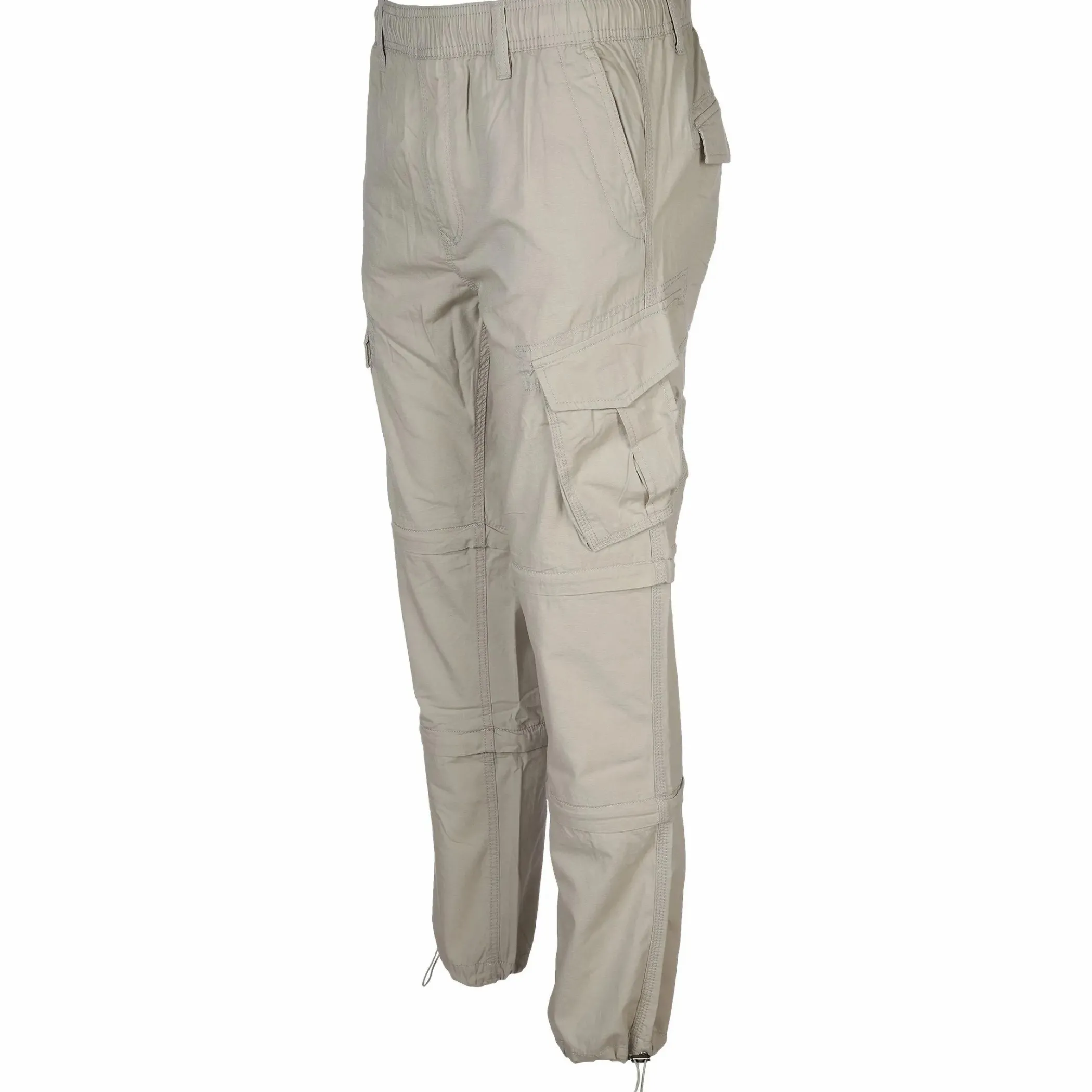 Herren Jim Spencer Herren Doppelzipper Hose im Cargostyle