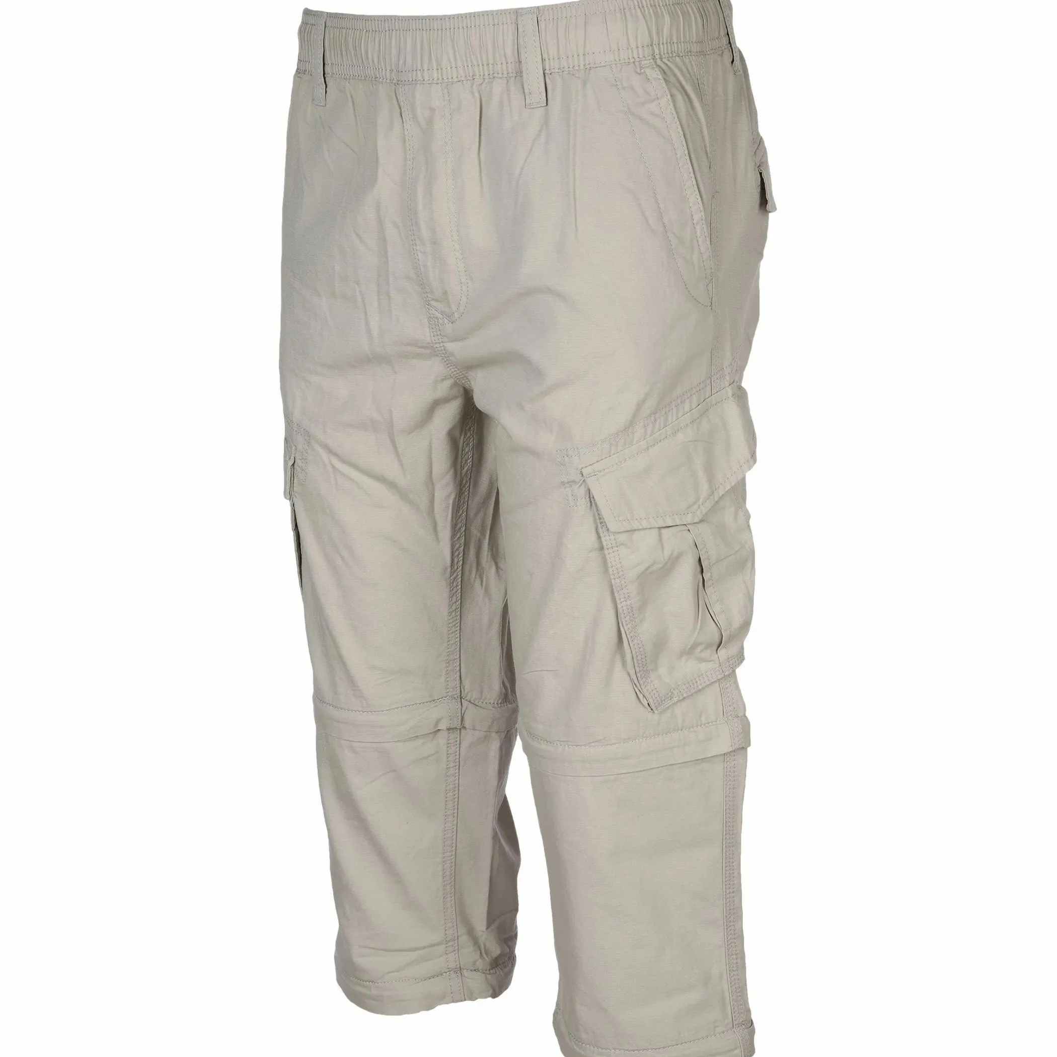 Herren Jim Spencer Herren Doppelzipper Hose im Cargostyle