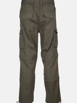 Herren Jim Spencer Herren Doppelzipper Hose im Cargostyle