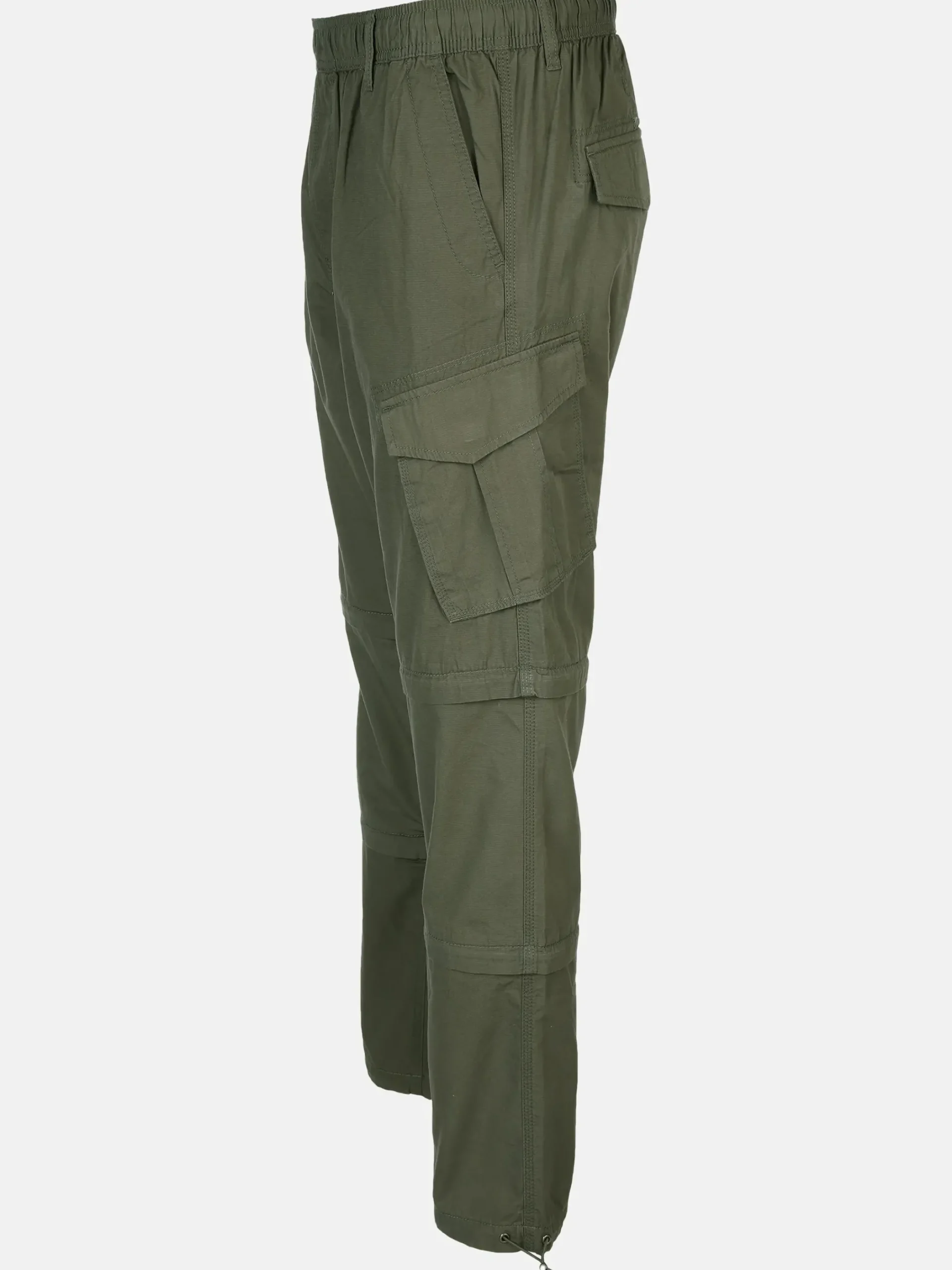 Herren Jim Spencer Herren Doppelzipper Hose im Cargostyle