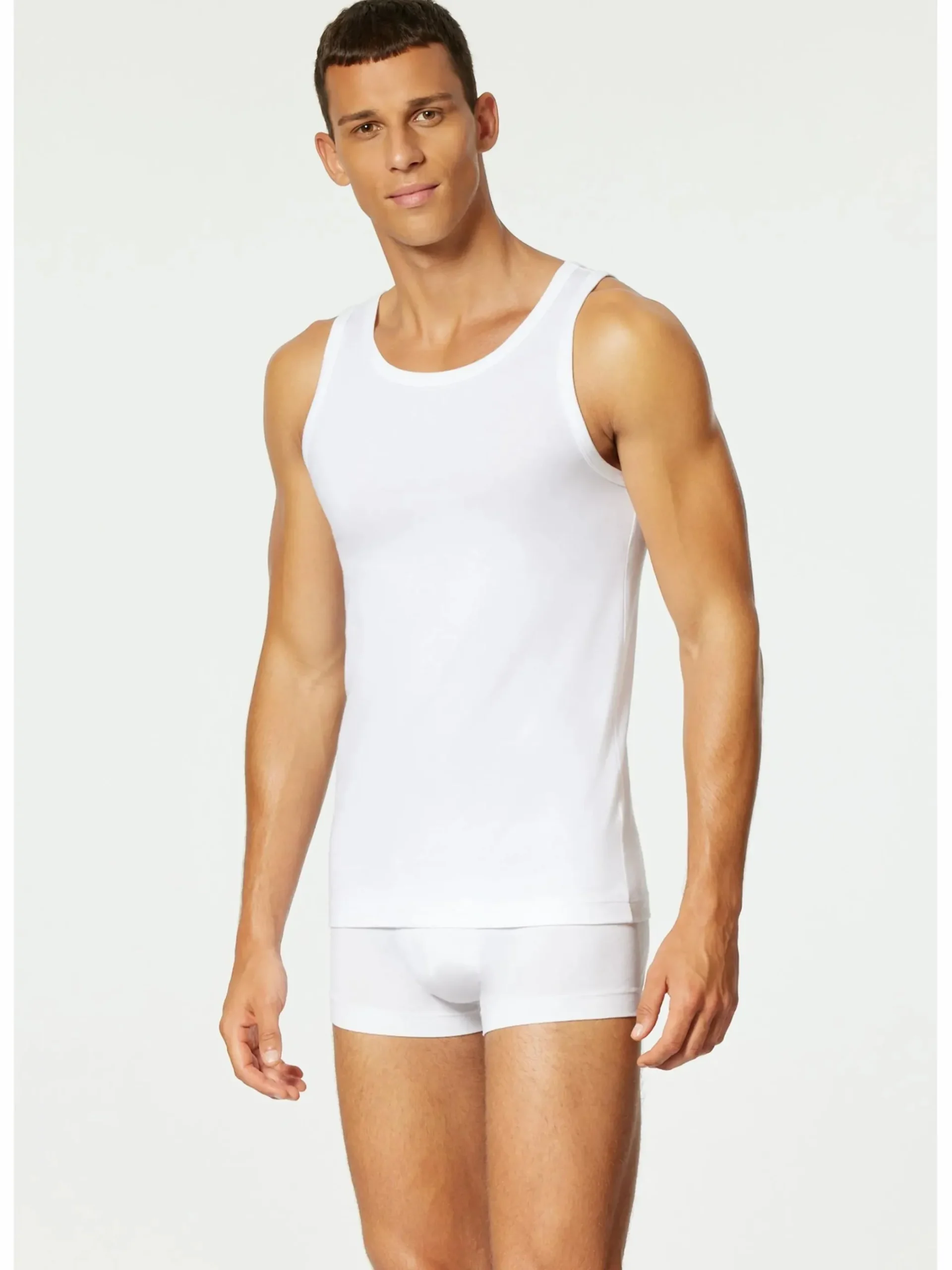 Herren UNCOVER by Schiesser Herren 2er-Pack Unterhemden