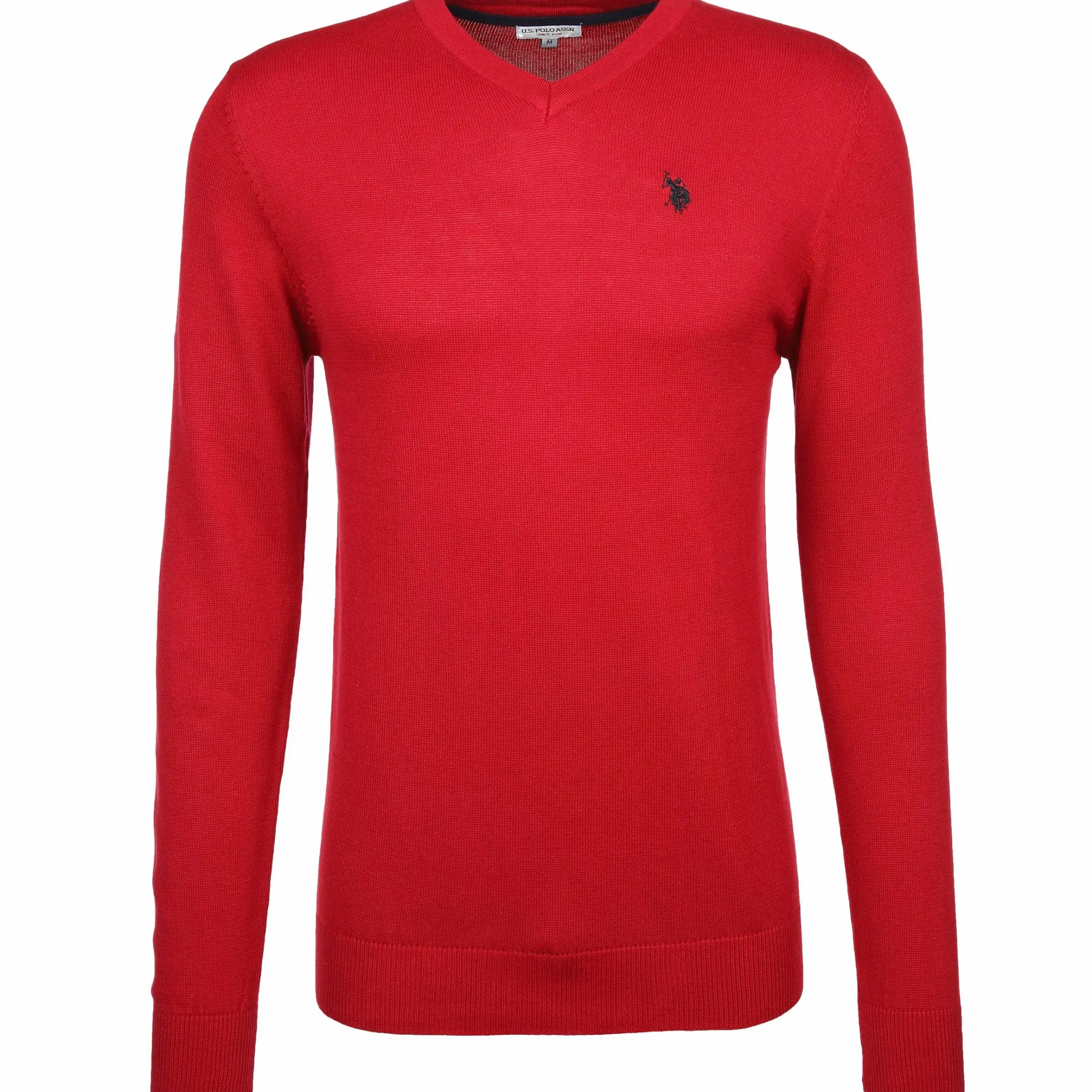 Herren U.S. Polo Assn. Herren Feinstrickpullover mit V-Ausschnitt