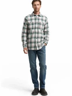 Herren Tom Tailor Herren Flanellhemd