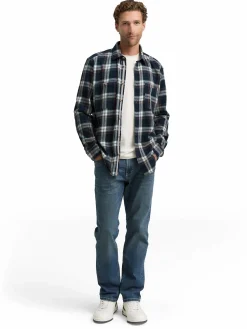 Herren Tom Tailor Herren Flanellhemd