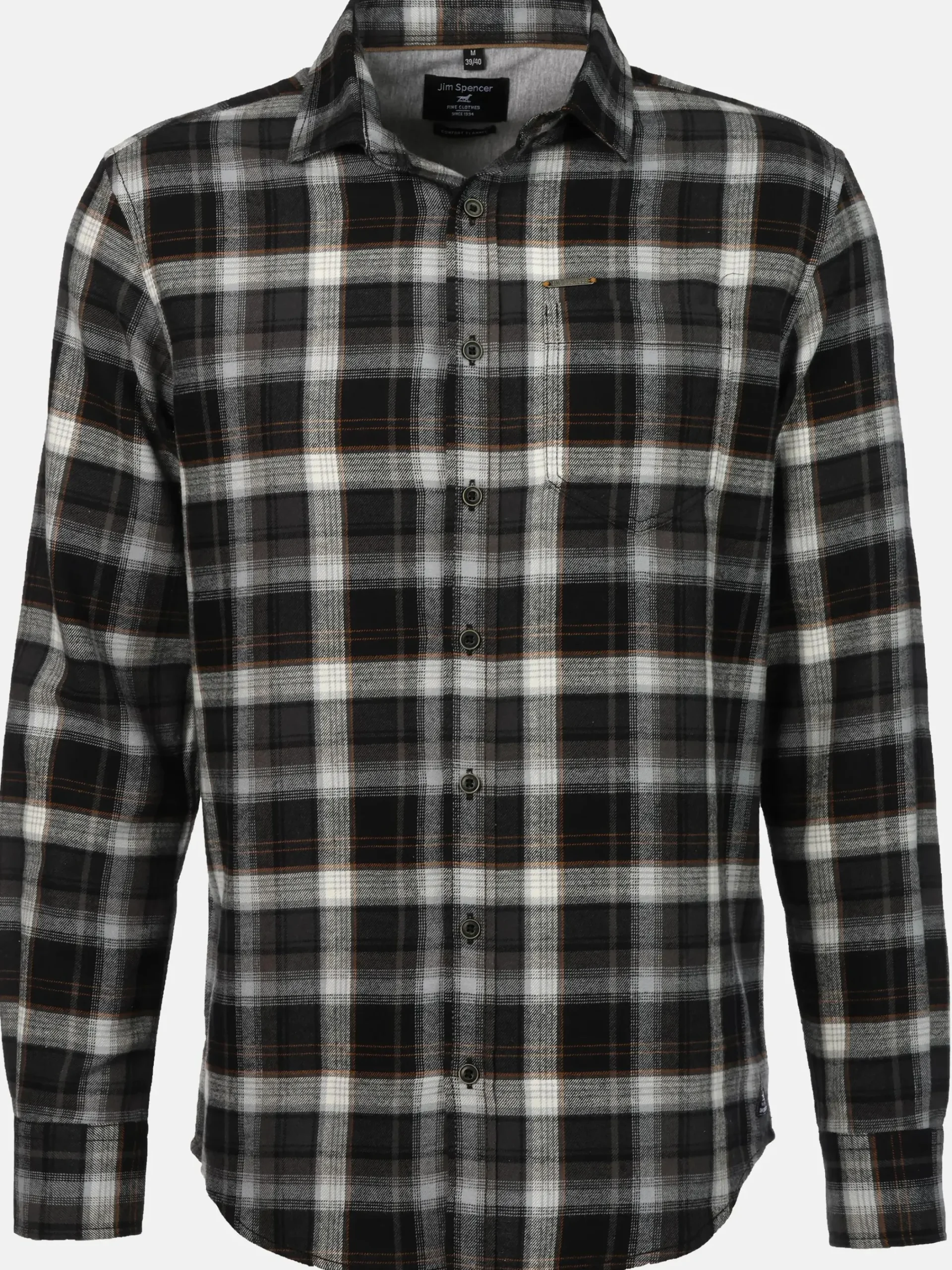 Herren Jim Spencer Herren Flanellhemd