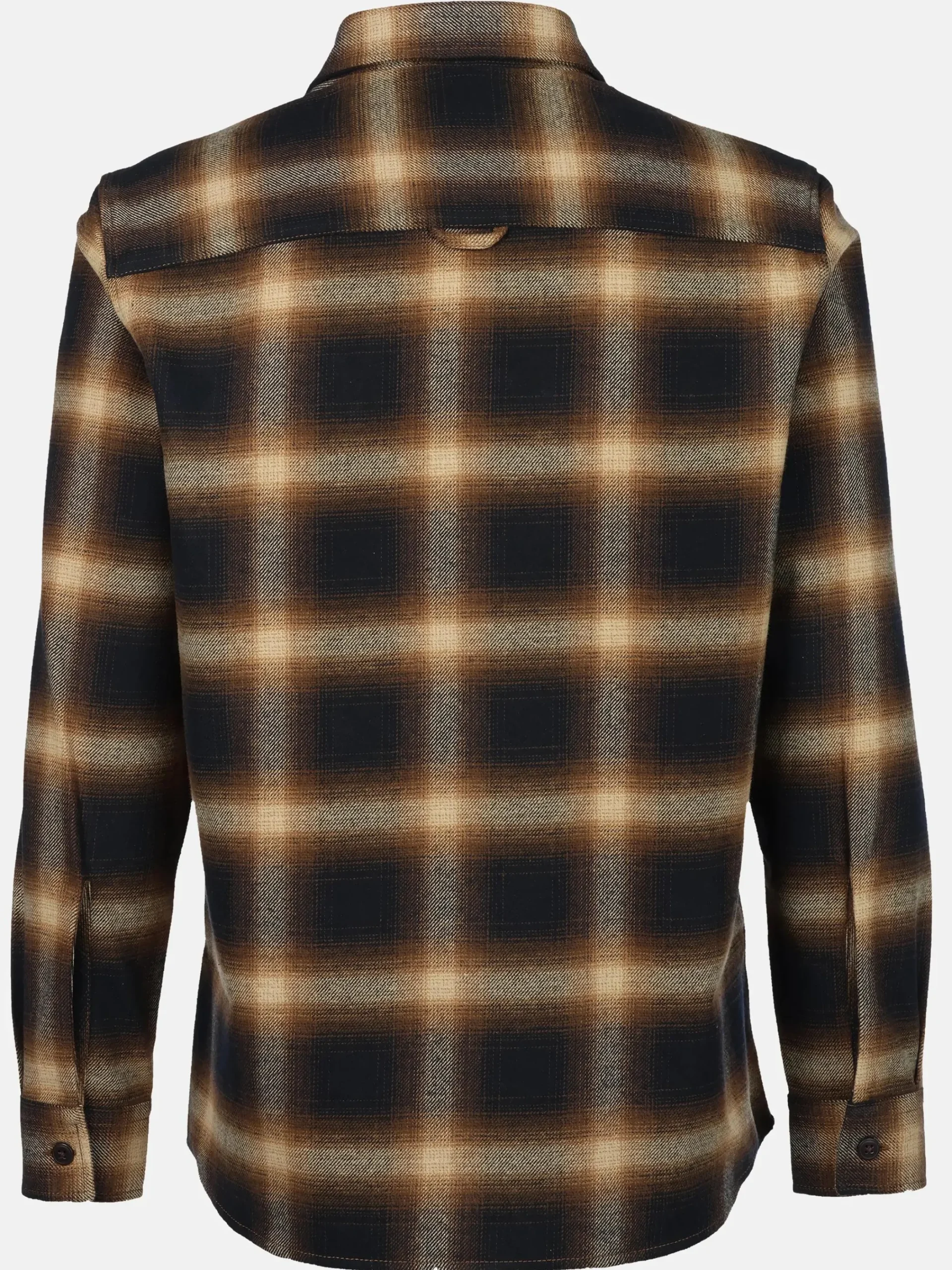 Herren Jim Spencer Herren Flanellhemd als Overshirt Melange