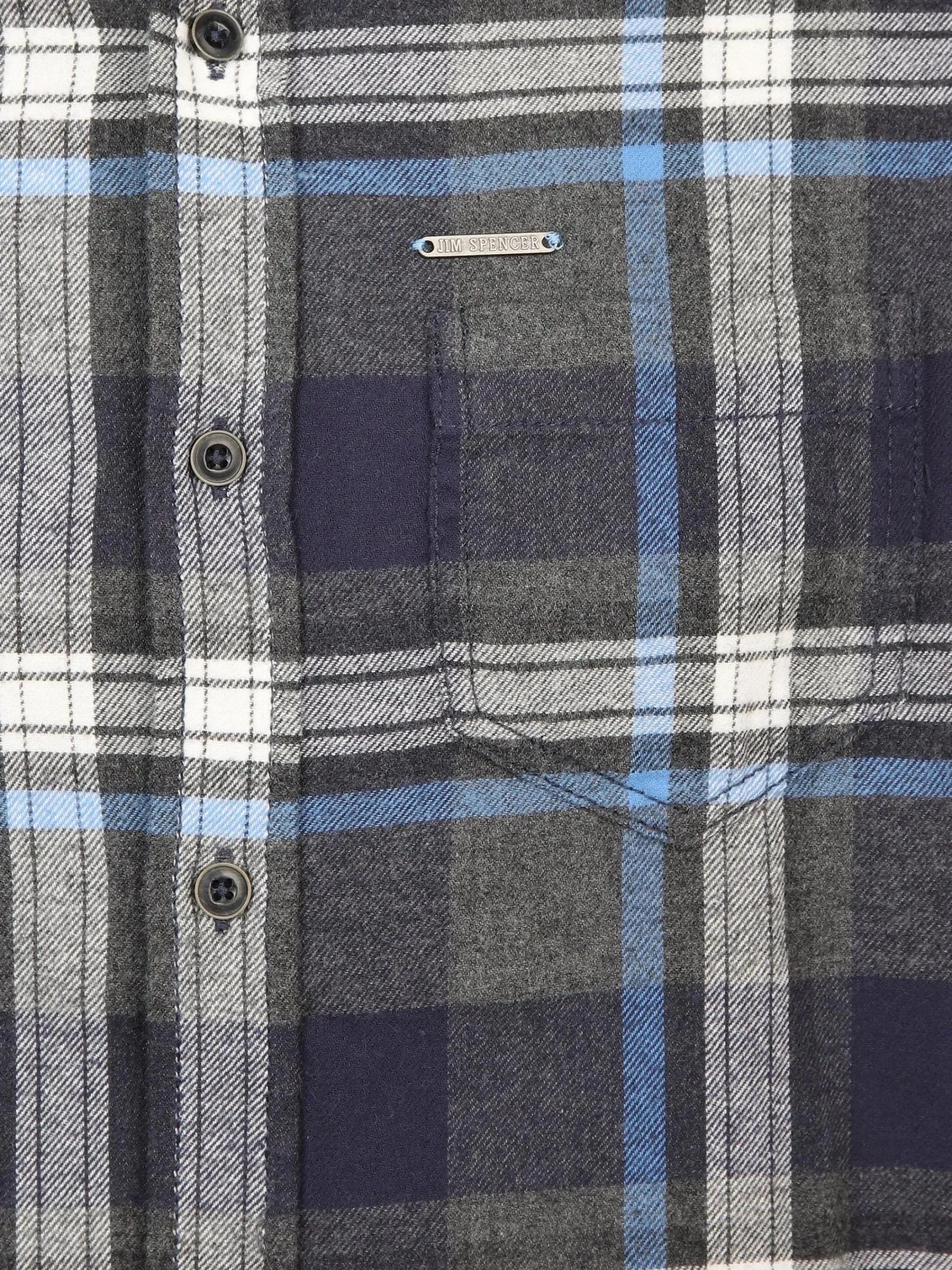 Herren Jim Spencer Herren Flanellhemd im Karodessin