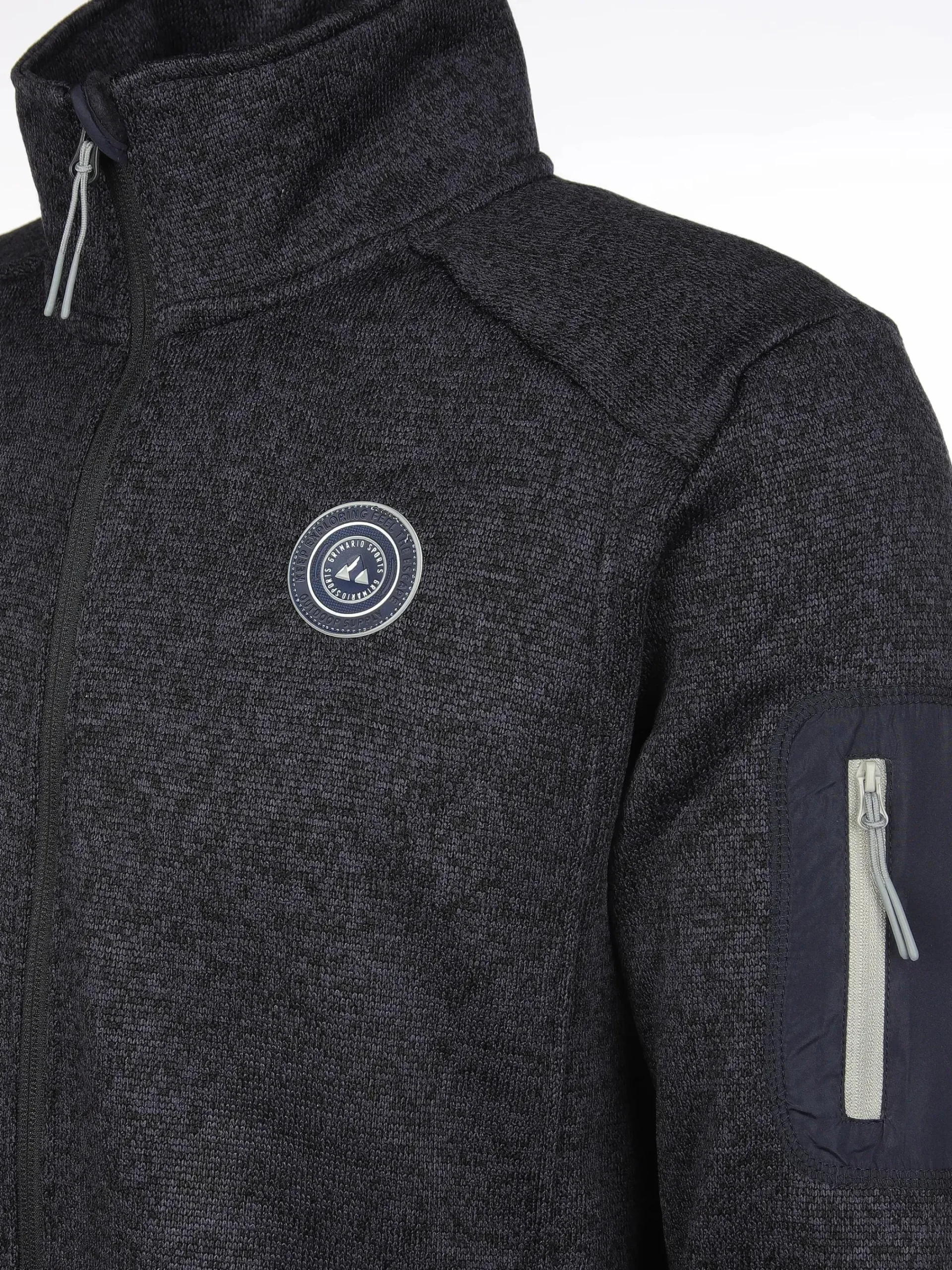 Herren Grinario Sports Herren Fleece Jacke